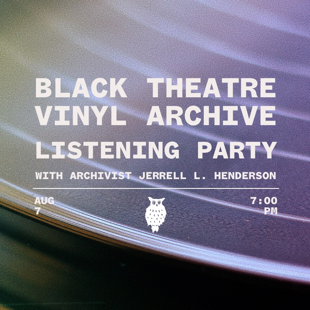 Black Theatre Vinyl Archive Listening Party