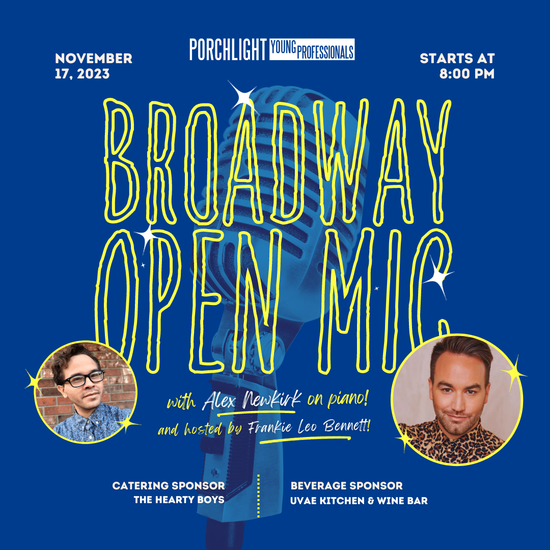 Broadway Open Mic Hosted by Porchlight Young Professionals
