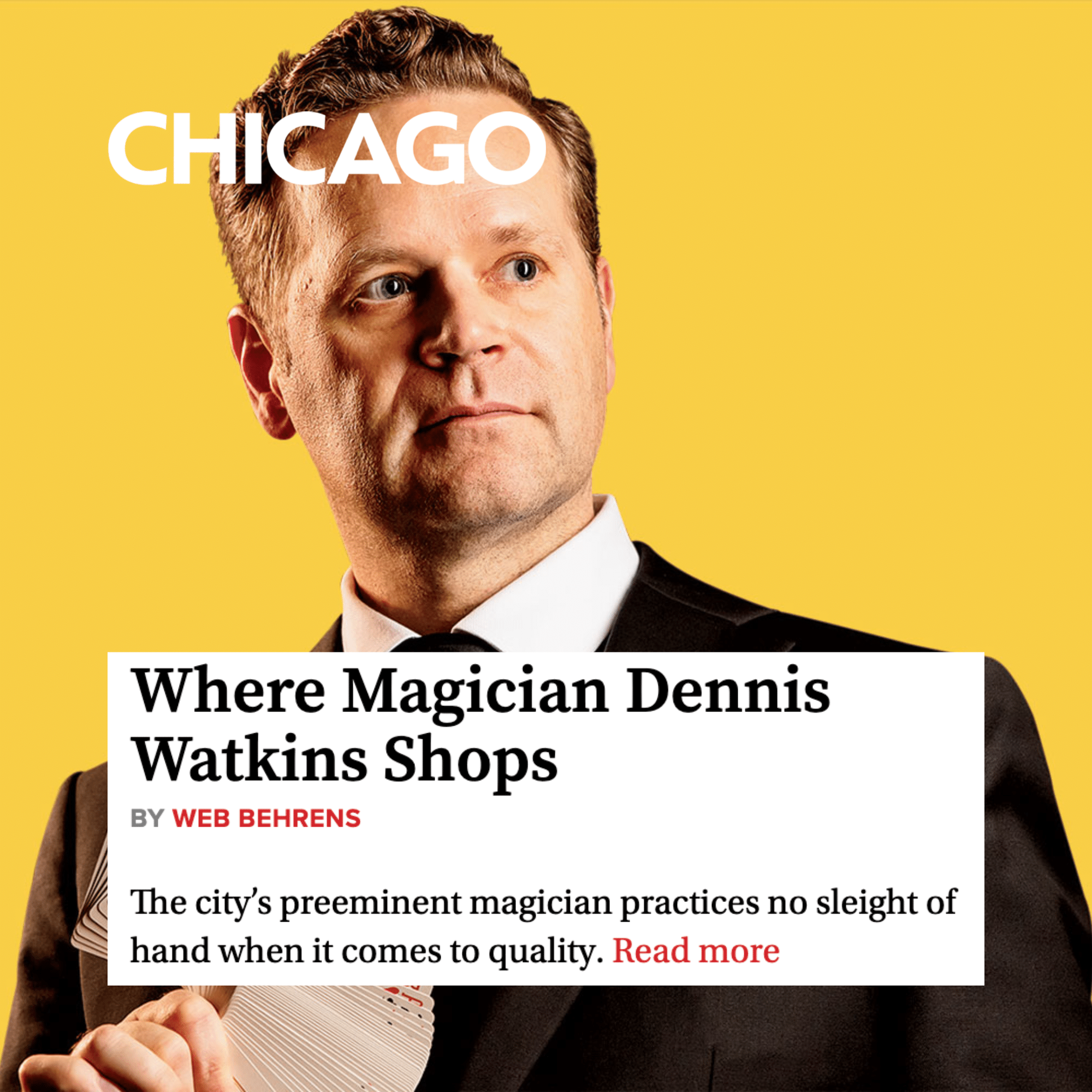 STORE EXPLORER: Where Magician Dennis Watkins Shops