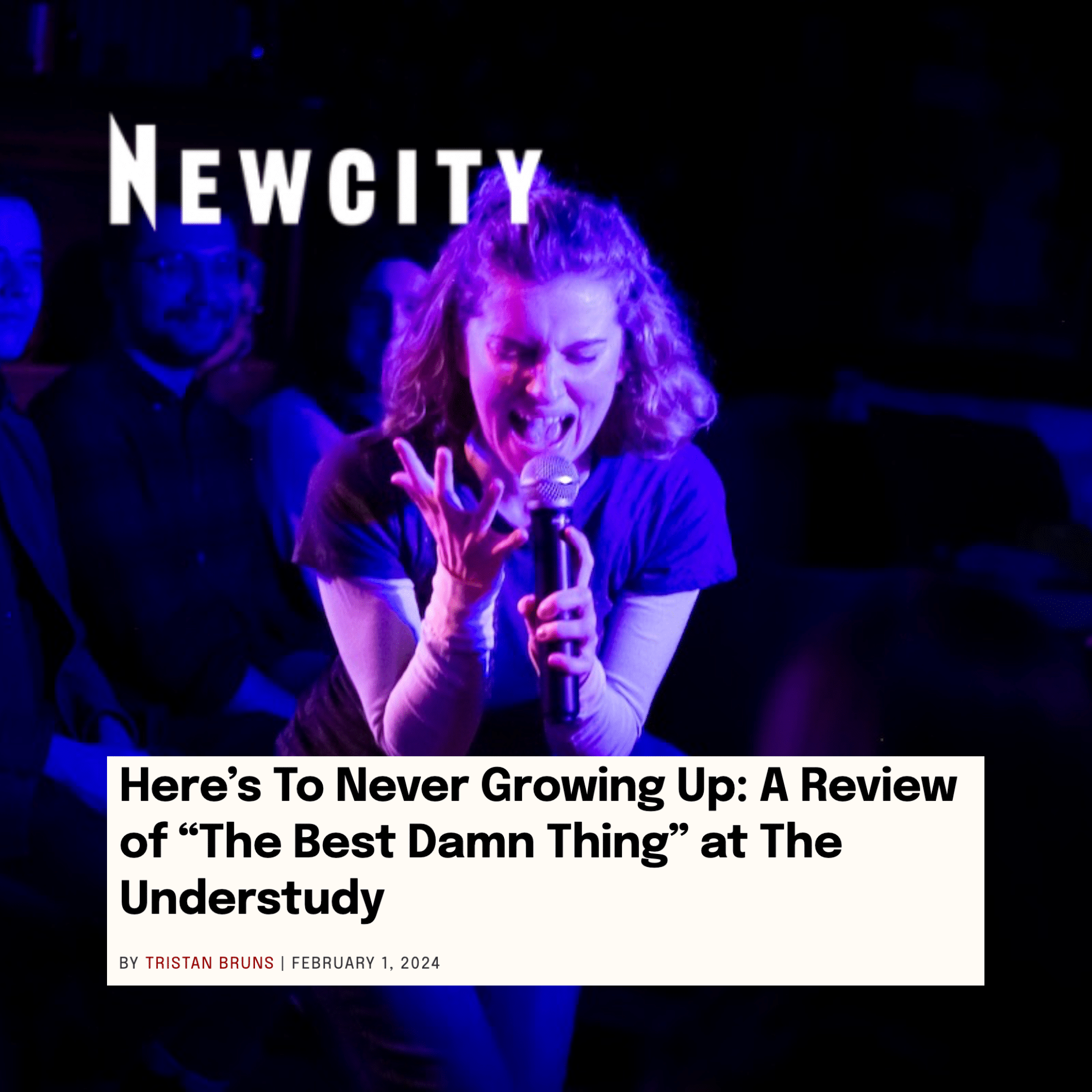 Here’s To Never Growing Up: A Review of “The Best Damn Thing” at The Understudy