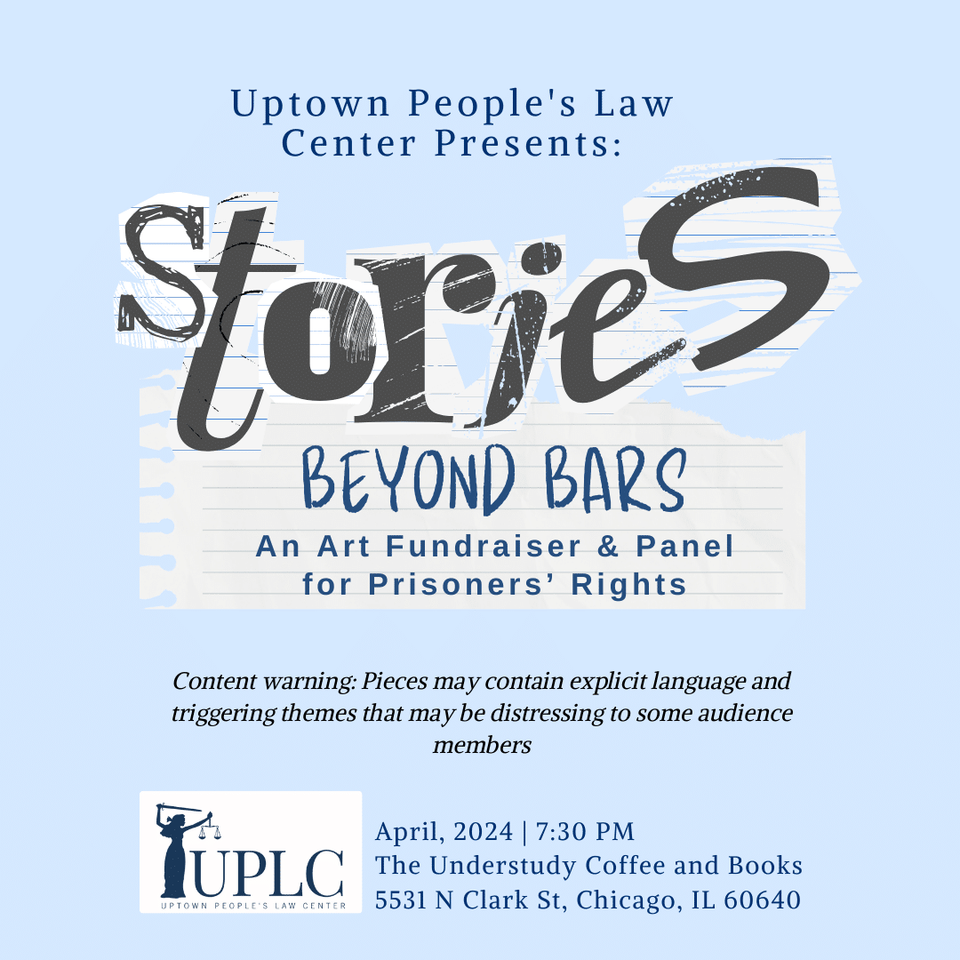 Stories Beyond Bars: An Art Fundraiser & Panel for Prisoner’s Rights