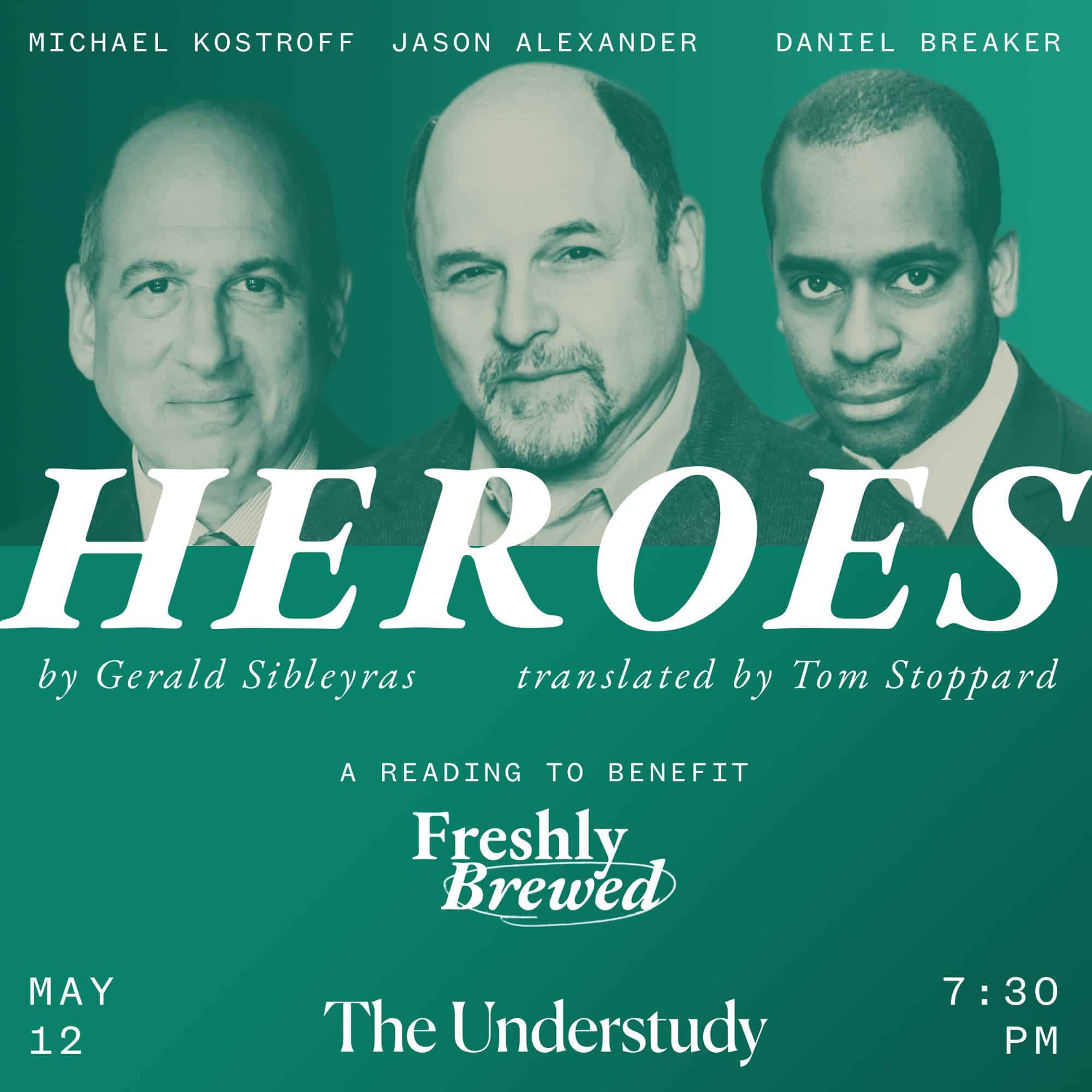 HEROES: A Reading to Benefit Freshly Brewed